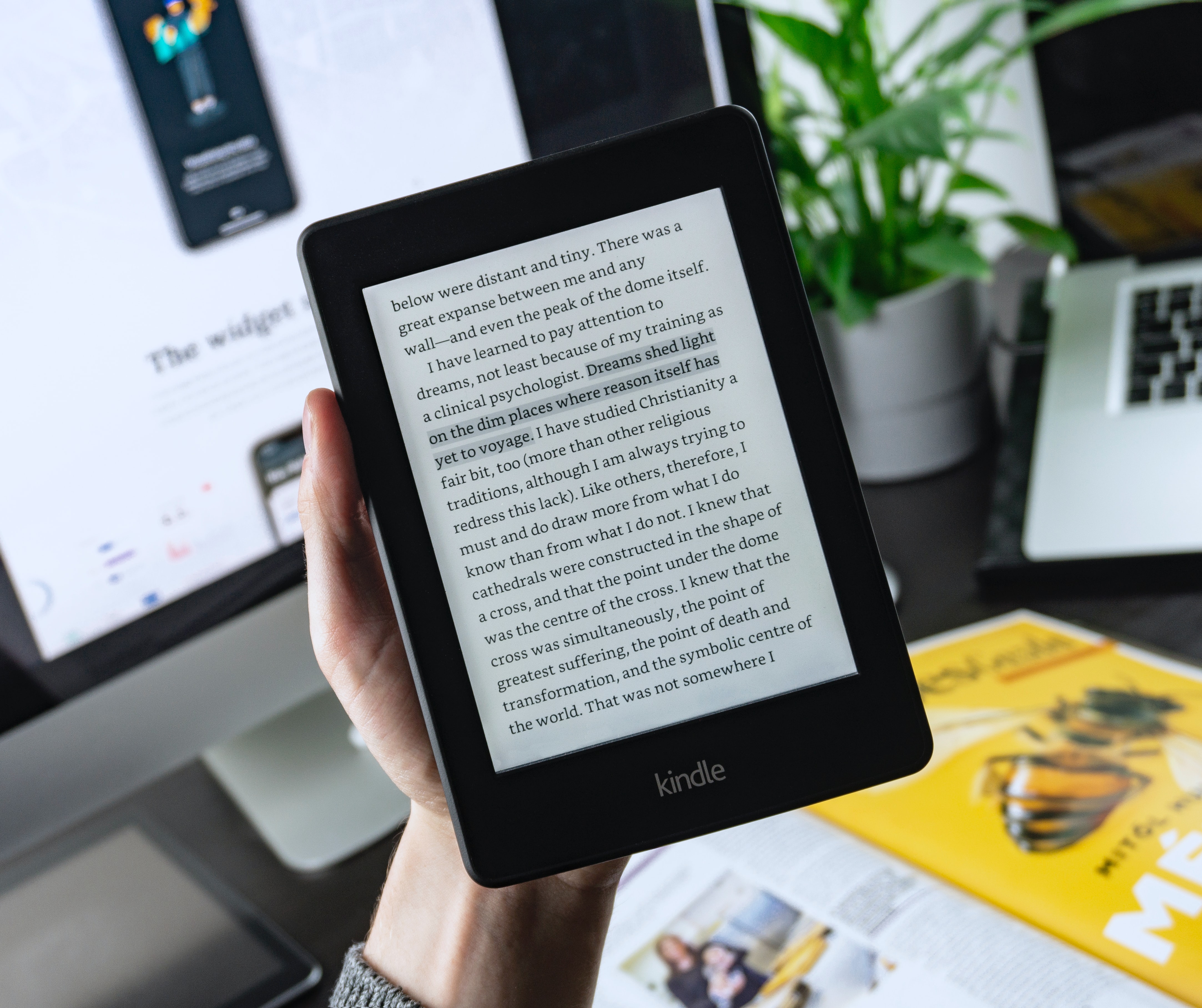 Kindle e-reader